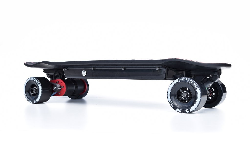 An electric skateboard kit often offers more customization options for riders than a regular one
